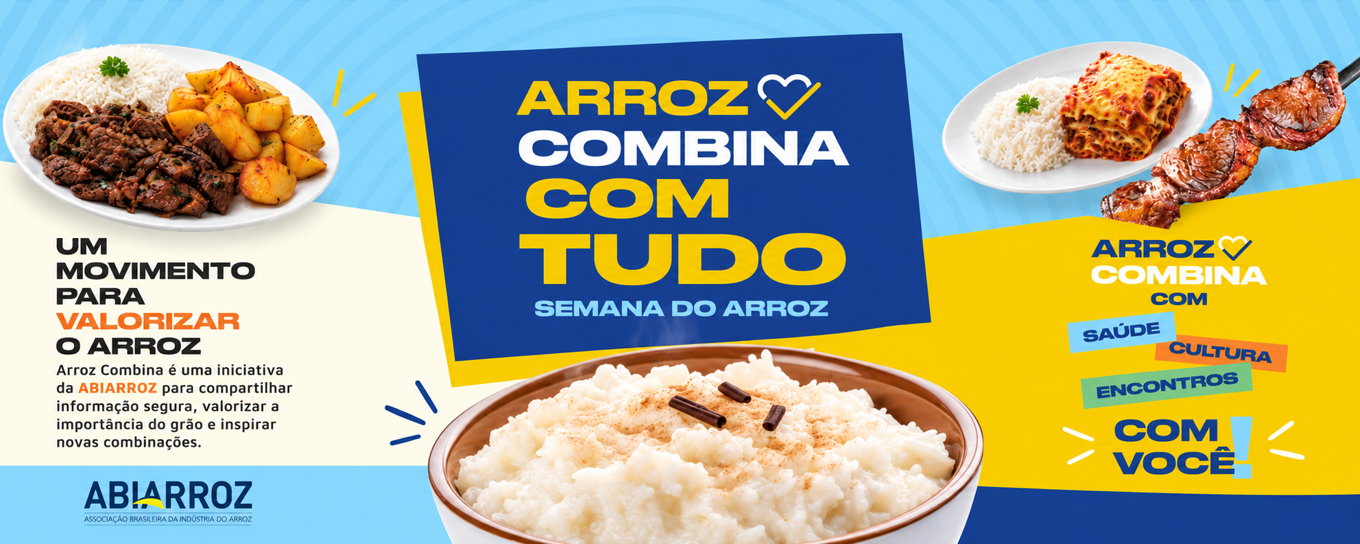 Semana do Arroz destaca adaptação do grão às novas rotinas de consumo dos brasileiros